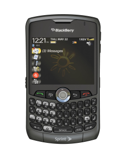 Sprint Blackberry Curve Available Today
