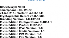 BlackBerry Bold OS 4.6.0.215 Leaked