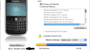 RIM releases preview version of BlackBerry Media Sync for Mac