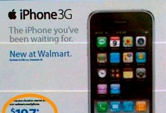 Wal-Mart to start selling iPhone on Sunday; just not for $99