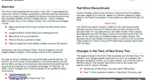 Verizon to lower New Every Two discounts and eliminate Test Drive program on February 15th