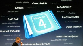 Apple announces iPhone OS 4.0