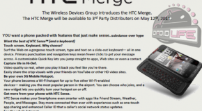 HTC Merge may be coming to Verizon later today; May 12