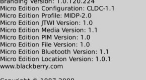OS 4.7.0.131 for BlackBerry Storm 9500 leaked