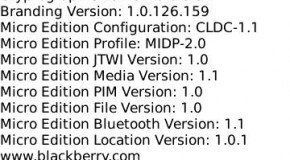 Beta OS 4.7.0.132 for BlackBerry Storm 9530 leaks