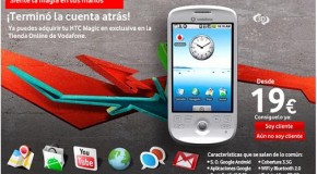 Vodafone Spain launches HTC Magic