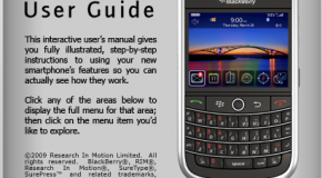 BlackBerry Tour user guide shows its face on RIM’s website