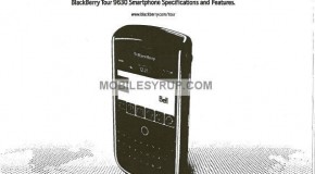 BlackBerry Tour internal spec sheet leaked; coming to Bell mid-July