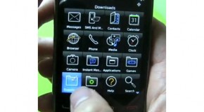 BlackBerry Storm 2 shows itself on video