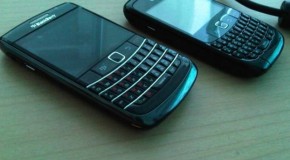 Blackberry Onyx spotted with an Optical Trackpad