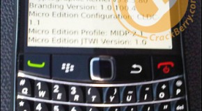 T-Mobile BlackBerry “Driftwood” 9700 shows itself