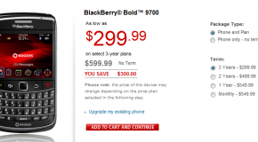 BlackBerry 9700 Now Available On Rogers Website