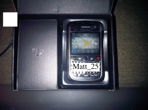 Sprint Branded BlackBerry 9650 Essex Spotted