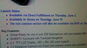 Verizon BlackBerry 9650 to launch on June 10?