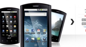 Acer Liquid E and BlackBerry Pearl 9100 now available