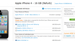 AT&T starts offering refurbished iPhones 4s