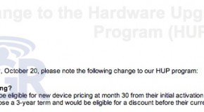Hardware Upgrade for Rogers? After 30 months only.