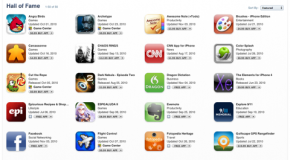 Apple picks 50 best apps; calls it “Hall of Fame”