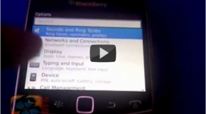 BlackBerry Bold Touch 9930 gets handled on video