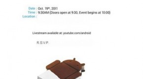 Google holding event to show off Ice Cream Sandwich on October 19