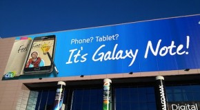 Samsung Galaxy Note CES signage reveals AT&T as carrier